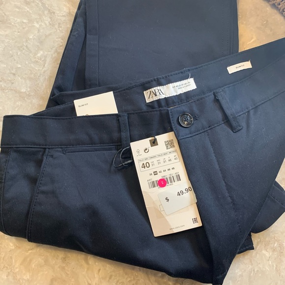 Zara Other - Zara Navy Blue Pants NWT